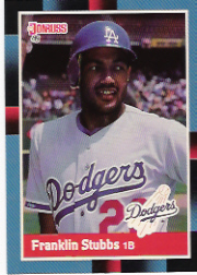 1988 Donruss Baseball Cards    218     Franklin Stubbs